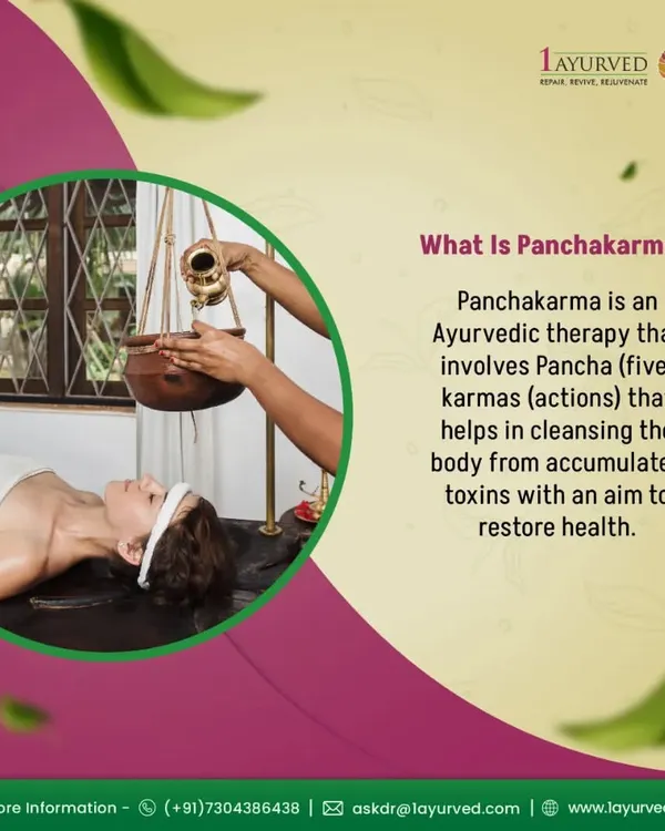 This is Shirodhara, a core component of our Panchakarma therapy. A stream of warm, medicated oil flows over the forehead to calm the nervous system. This treatment is essential for resetting the gut-brain connection, which is often the root cause of chronic digestive issues like IBS and stress-related acidity.