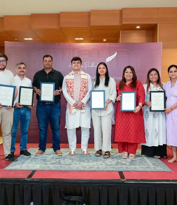 A group photo with the participants of my Business Excellence Program: Samkhya Edition. It was a transformative 3-day residential program focused on applying ancient principles to modern business strategy.