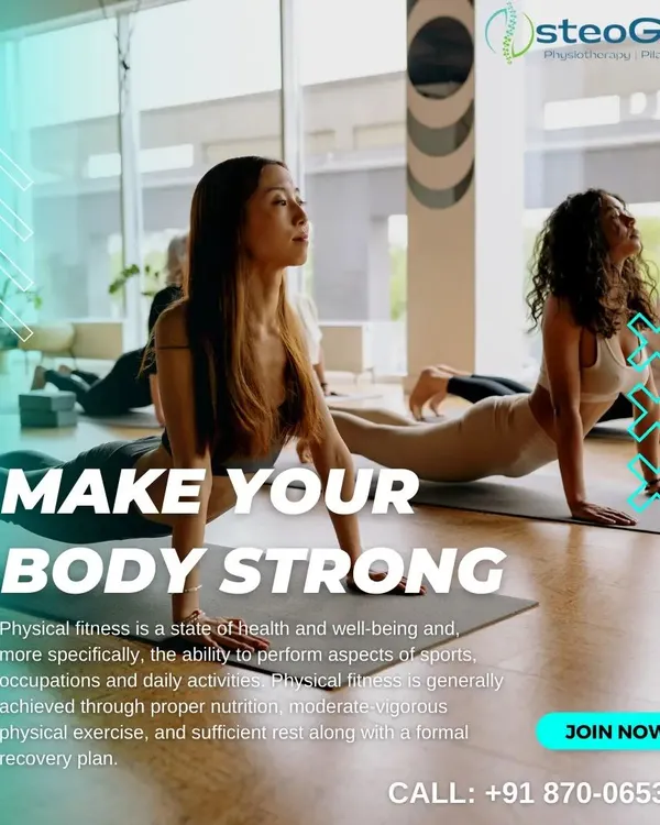 Building a strong body is key to overall well-being and performing daily activities with ease. My Pilates classes, available online and in-clinic, are designed to improve your physical fitness through controlled, effective movements.