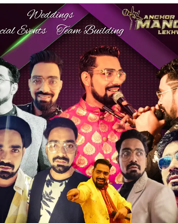 A collage of the many avatars I take on for different events. Whether it's a wedding, a social gathering, or a corporate team-building day, I always come dressed to impress and ready to entertain.