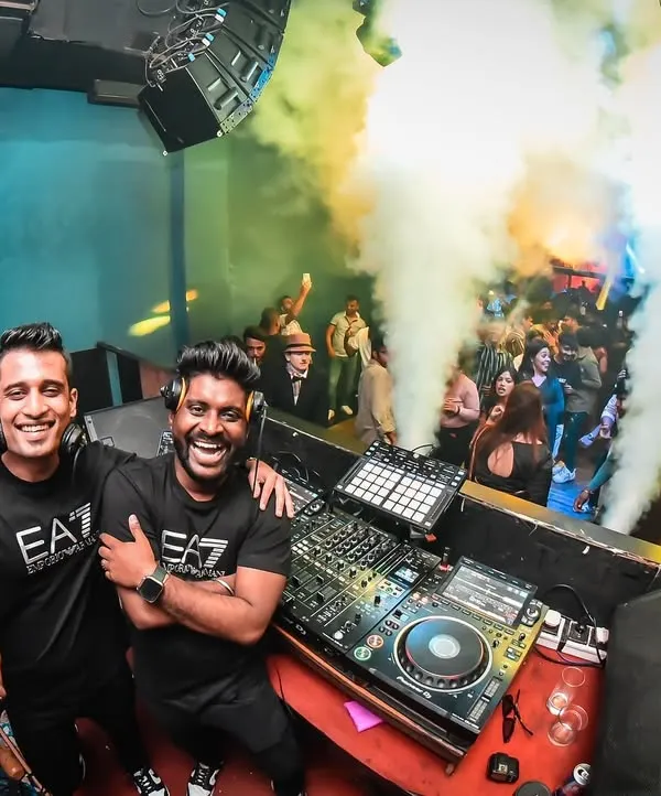 This is Tara Sitara. Me and DJ Justin Yanu, side-by-side, ready to bring double the energy to the dance floor.