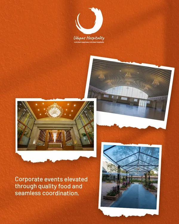A collage showcasing our expertise in elevating corporate events through quality food, seamless coordination, and premium venues. From meetings to celebrations, we ensure everything flows smoothly.