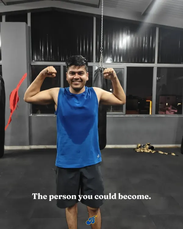 The person you could become is waiting for you. Life rewards what you do anyway, even on days you don't feel like it. This member is a testament to that.