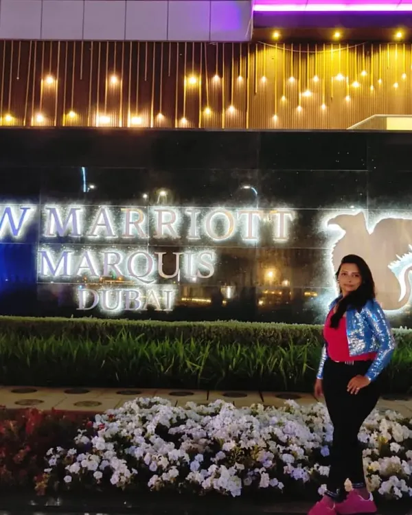 Arriving at the magnificent JW Marriott Marquis in Dubai for a destination event. I handle events at premier international venues, ensuring a world-class experience for my clients and their guests, no matter the location.