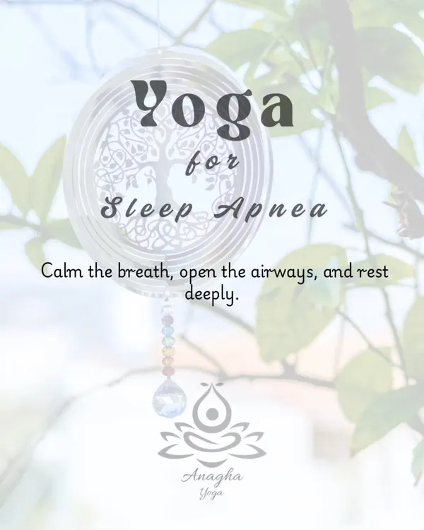 An introduction to my yoga program for Sleep Apnea, designed to calm the breath, open the airways, and help you achieve deep, restorative rest.