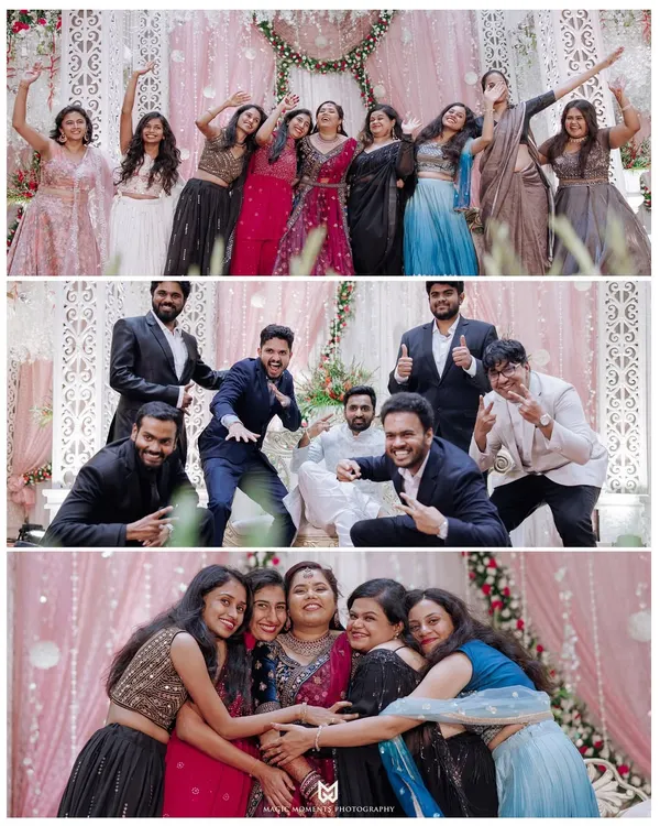 The reception is a time to celebrate with all your friends and family. I love capturing the energy of the whole group together.
