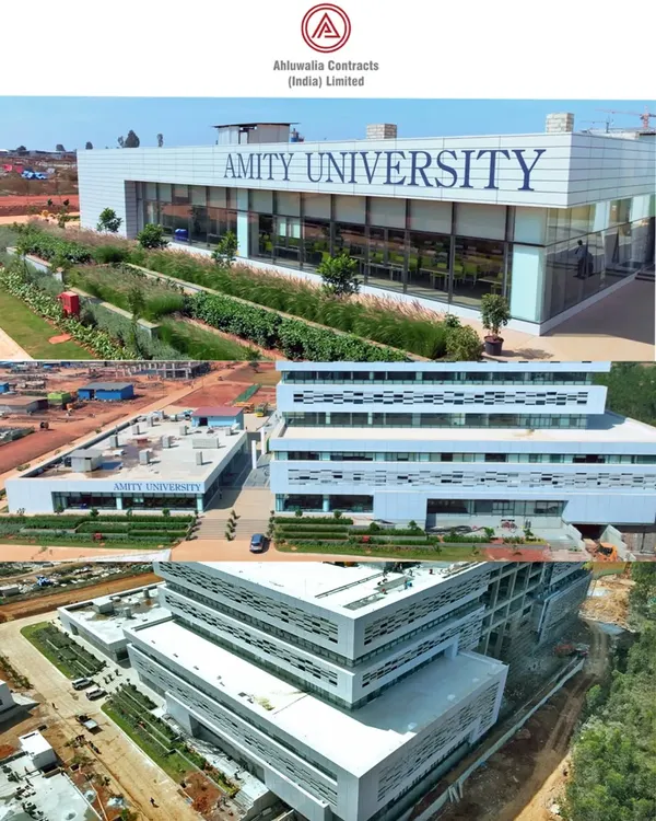 A series of aerial shots documenting the construction of Amity University in Devanahalli. We provide clients with visual updates that track the project's progress from multiple angles.