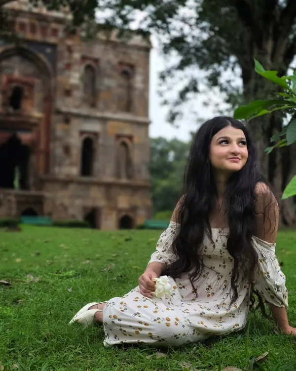 A relaxed, candid portrait of my friend Kanika in Lodi Garden. The historic ruins in the background add a beautiful contrast to her modern, casual dress.