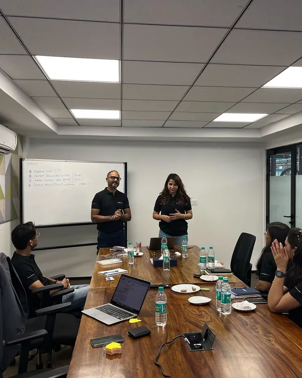 Co-leading a Content Design Lab for trainers from various industries. It was a fantastic day of sharing insights on how to create and deliver impactful training content.