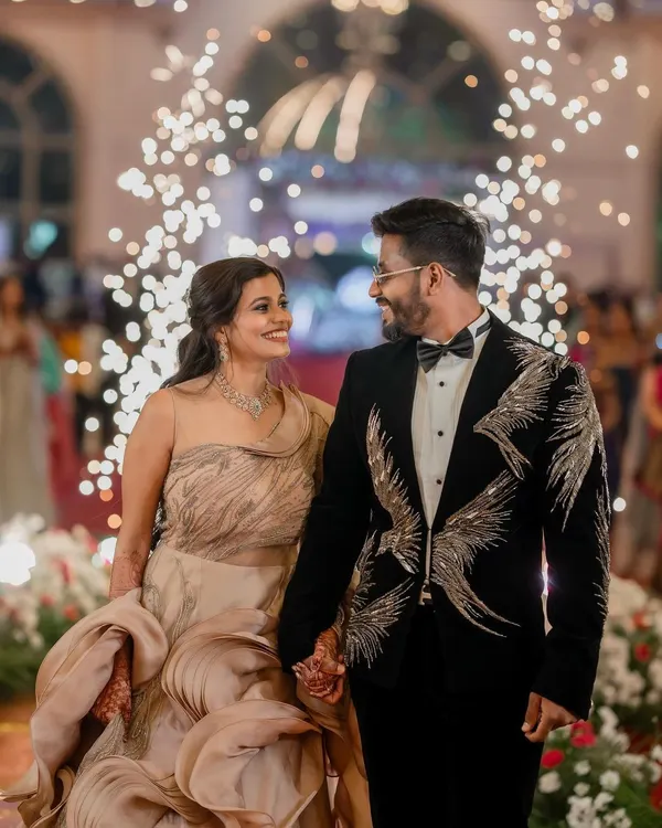 A grand reception entrance complete with sparklers and smiles. We capture the glamour and excitement as you make your first appearance as a married couple.