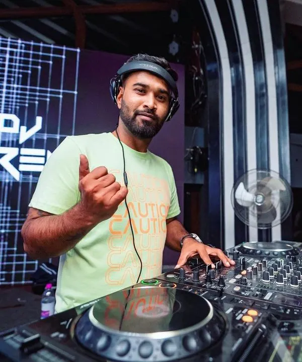 A great night at FLO Bangalore, giving a thumbs up to the amazing crowd. My goal is always to connect with the audience and make sure everyone is having a good time.