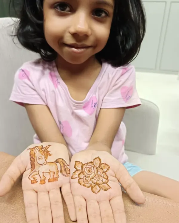 Creating fun designs for kids is always a joy. This little princess wanted a unicorn, and I was so happy to create this cute and magical design for her.