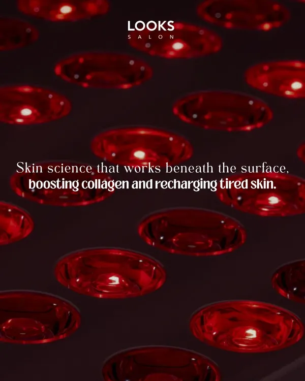 We believe in skin science that works beneath the surface. Our Red Light Therapy is a non-invasive treatment that helps boost collagen production and recharges tired skin cells, leading to a firmer, more youthful appearance over time.