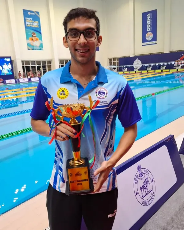 This is the pinnacle of performance. We celebrate our athlete Shoan Ganguly, who was awarded the prestigious Individual Championship as the Best Swimmer at the Senior Nationals. This trophy represents the dedication, coaching, and championship mindset we cultivate.
