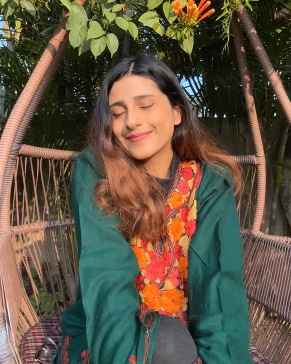 A happy moment, feeling connected to my 'Pahadi' roots. My personal history and identity are woven into the fabric of my music.