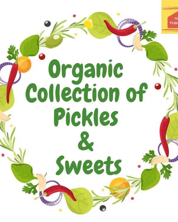 My organic collection of pickles and sweets is all about purity and taste. I use natural ingredients to create healthy, delicious treats.