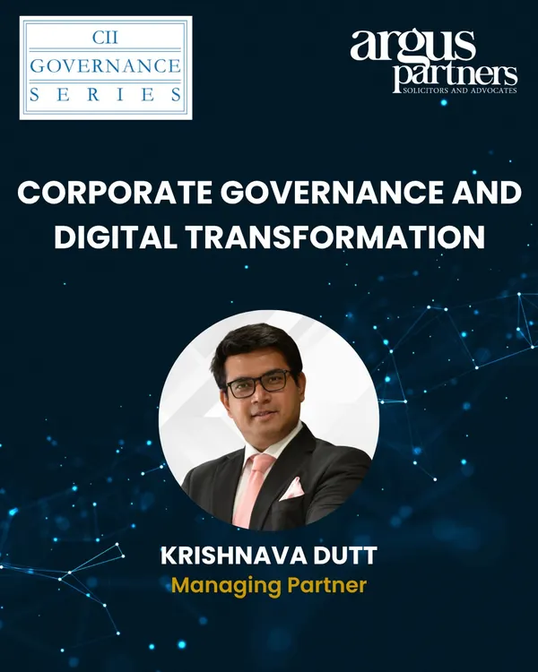 I will be speaking at the CII Governance Series in Bengaluru on "Corporate Governance and Digital Transformation." My session will explore how technology is reshaping governance and the evolving responsibilities of boards in ensuring ethical and future-ready leadership.