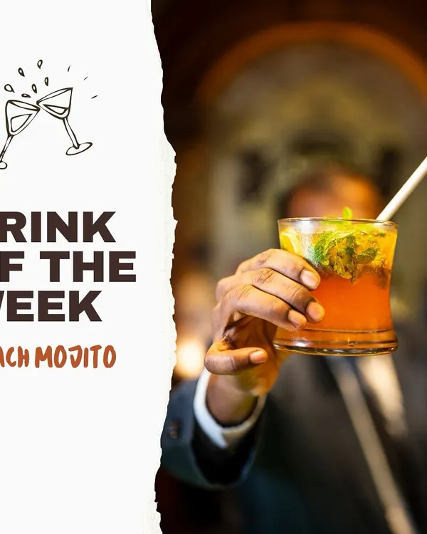 My Peach Mojito is the ultimate summer refreshment. With a touch of mint, this tasty drink will keep you cool on even the hottest days.