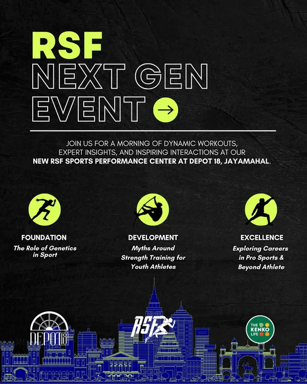 An overview of our RSF Next Gen Event, a morning of dynamic workouts, expert insights, and inspiring interactions with international athletes. This event is designed to educate and motivate both young athletes and their parents.