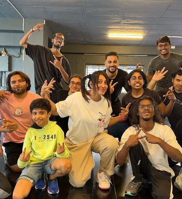 The vibe is always right with our crew. Another great group photo capturing the energy and happiness of our dance classes.