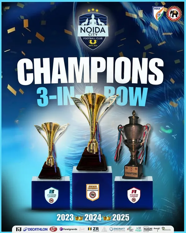 Three years, three divisions, three championships. We don't just play the game, we conquer it. This is the legacy we are building, one trophy at a time.