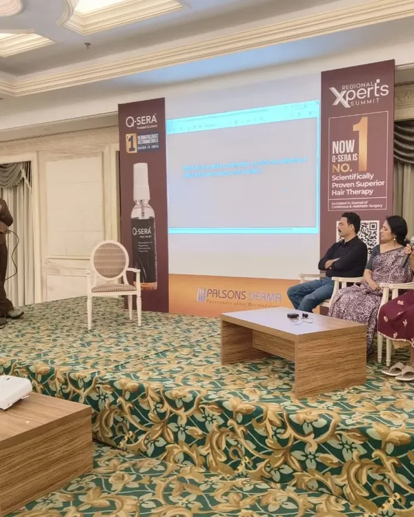 It was a pleasure to speak in Trivandrum on the role of peptides in trichology. My focus was on cutting through the marketing hype to present the real scientific evidence for what truly works for hair growth.