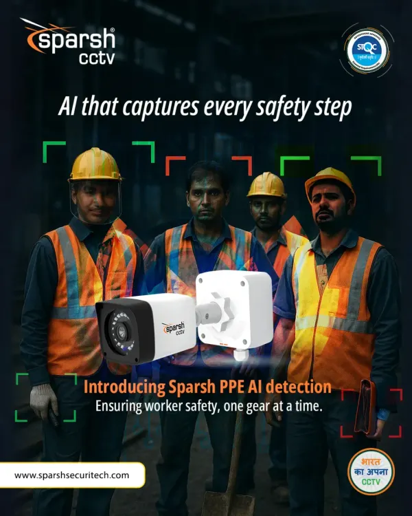 I capture every safety step with AI. My PPE AI detection system ensures worker safety by monitoring for essential gear like helmets, jackets, and harnesses in real-time, sending instant alerts if compliance is not met.