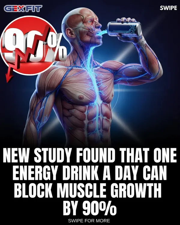 That energy drink might be killing your gains. The high sugar and caffeine content can spike cortisol, a stress hormone that blunts muscle protein synthesis and hinders recovery.