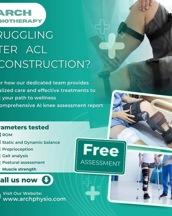 Struggling after ACL reconstruction? Our free AI knee assessment report can help. We test range of motion, balance, gait, and muscle strength to create a truly personalized and effective recovery plan.