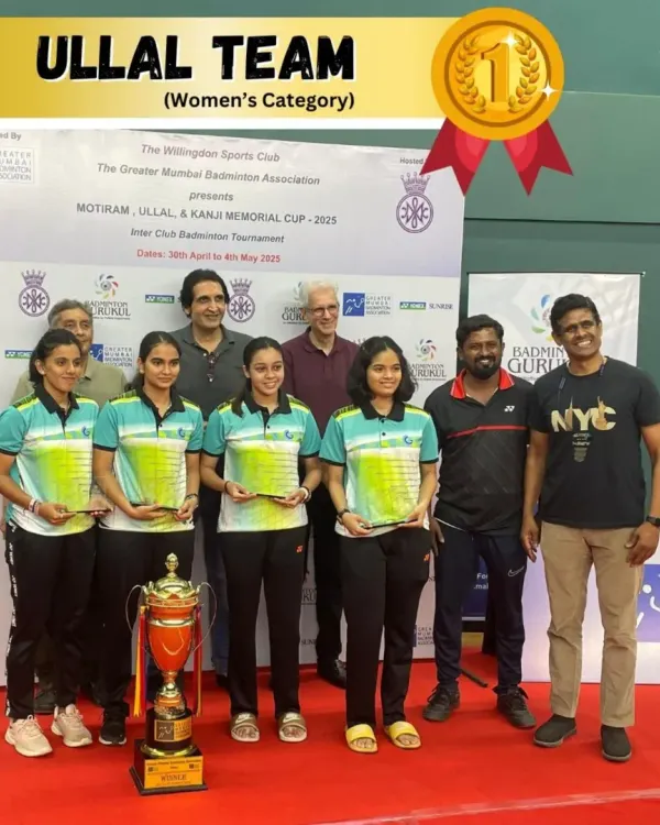 Heartiest congratulations to our Ullal team from Chembur Gymkhana for their outstanding performance, successfully defending the trophy and showcasing their dominance in the women's category.