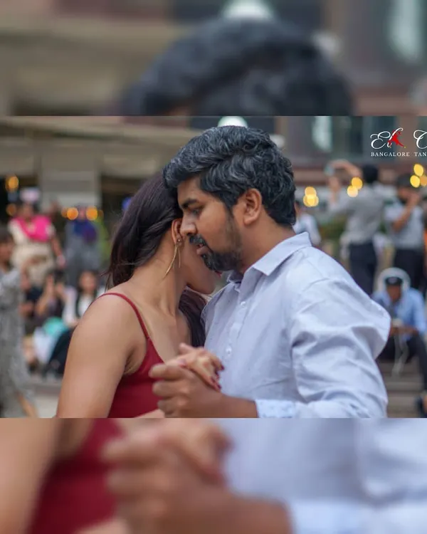 This is what dance is about for me: a quiet, intimate connection between two people. Here, a couple is lost in their own world during our Tango flash mob, showing that the most beautiful dance is a conversation felt, not just seen.