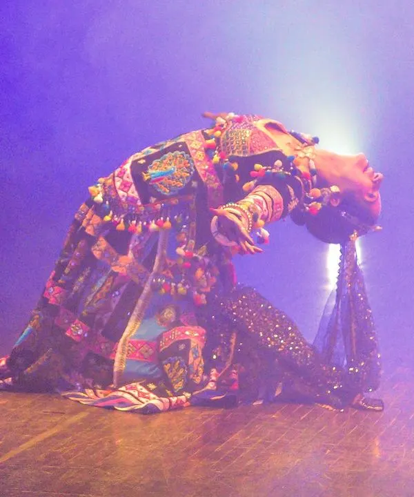 This is the moment where the stage disappears and the dance takes over. In the heart of a Kalbelia performance, I find a connection to something ancient and wild. This is not just a pose; it is a surrender to the art form that has captivated my soul since I was a child.