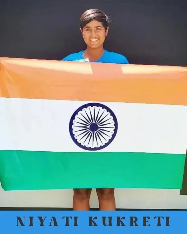 This is the dream I help my players achieve. Here is our trainee Niyati Kukreti, who rose from rank 135 to become the 4th ranked player in the U-16 AITA circuit and went on to represent India at the Billie Jean King Cup.