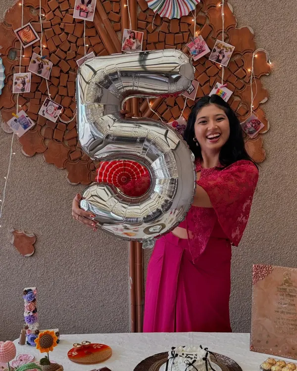 Celebrating 5 years of creating magic. This was a huge milestone for me, and I'm so grateful for the incredible support from my family, friends, and wonderful customers who have been part of this journey.