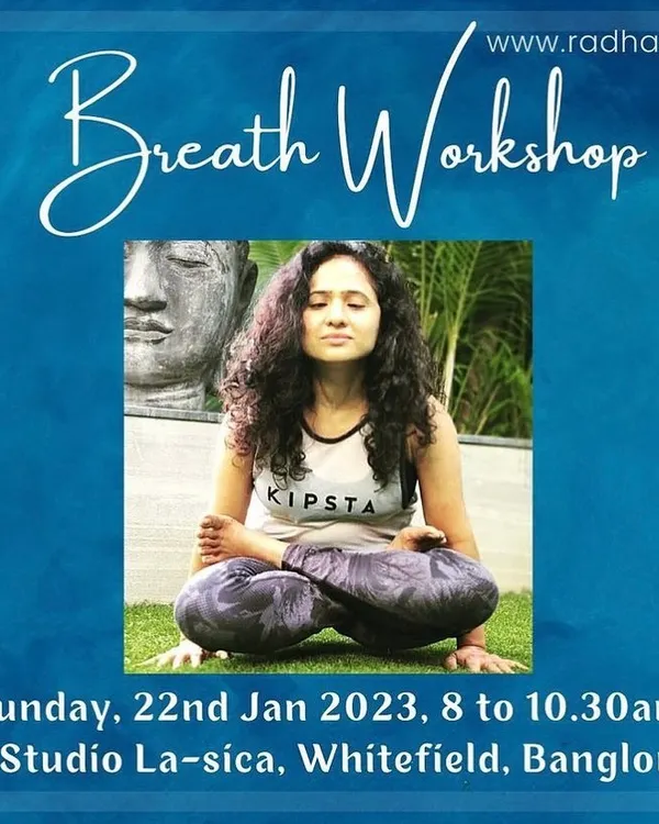 We host holistic wellness sessions like this Breath Workshop at our studio. These are perfect for corporate teams looking for stress-relief and mindfulness activities beyond physical fitness.