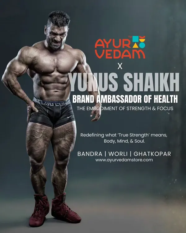 I am proud to welcome Yunus Shaikh, India's top prep coach, as our brand ambassador. He embodies the fusion of strength and focus, and together we are redefining what true wellness means for the fitness community.