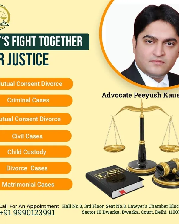I am here to fight for justice on your behalf across a wide range of family law matters. My services include mutual consent and contested divorce, criminal and civil cases related to family disputes, child custody, and other matrimonial issues.