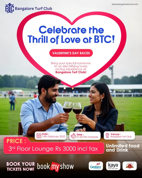 Our Valentine's Day Races offer a unique experience, combining the thrill of horse racing with romance and fine dining. This event provides a perfect platform for lifestyle and consumer brands.