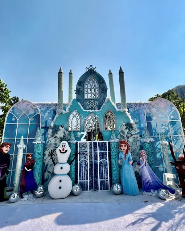 This is how I bring fairy tales to life. This spectacular Frozen ice castle was the centerpiece for a truly magical birthday, showing the grand scale and detail I can achieve for your child's special day.