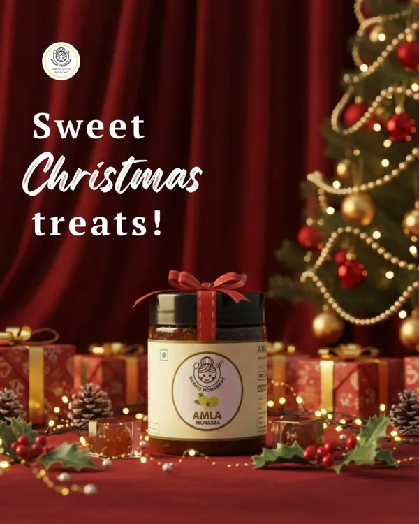 This Christmas, give the gift of flavor. Our Amla Murabba, dressed up with a festive bow, makes for a sweet and healthy Christmas treat.