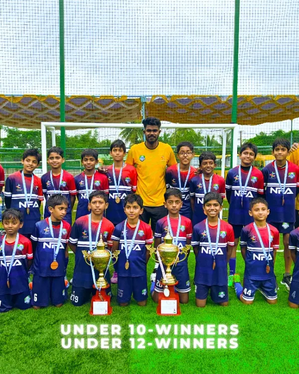 We are incredibly proud of our U10 and U12 champions for bringing home the trophy. This victory is a testament to their hard work, discipline, and the expert guidance of our coaching staff.
