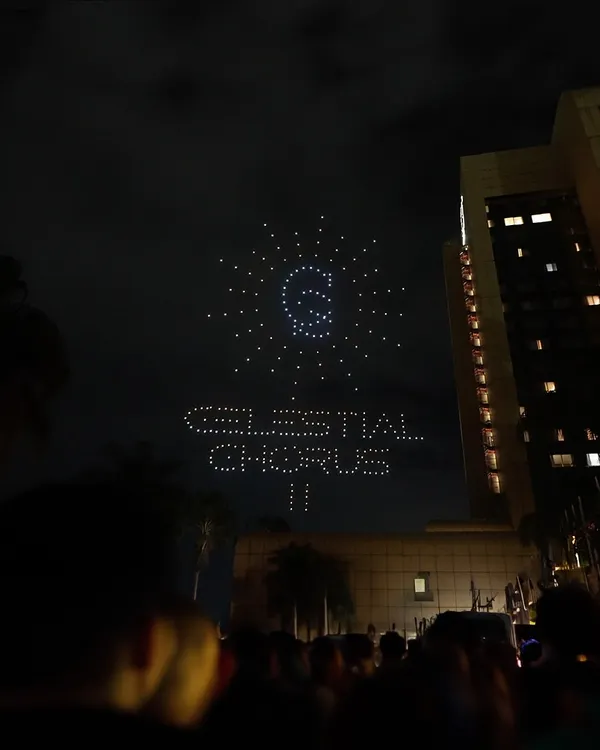We executed our first-ever drone show in Zimbabwe to welcome the new year. This spectacular 'Celestial Chorus' marked our expansion across borders, bringing our unique style of celebration to Africa.