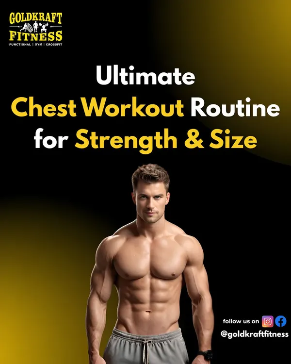 This is our ultimate chest workout routine for building both strength and size. Follow these exercises to develop a powerful and well-defined chest.