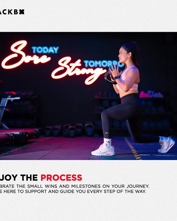 "Sore Today, Strong Tomorrow" is more than a sign on our wall; it's a promise. I encourage everyone to enjoy the process and celebrate the small wins on their journey.