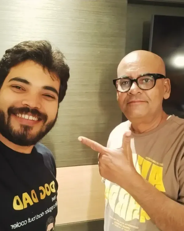 A truly blessed moment with the legendary bassist Keith Peters sir. Hearing his stories about working with A.R. Rahman sir was an inspiration I will carry with me always.