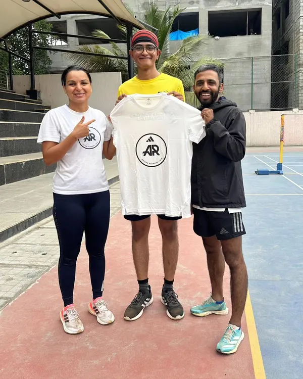 Welcoming a new member to the Adidas Runners HSR community. It's always exciting to see our family grow.