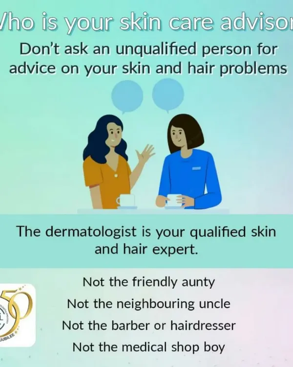 Please do not entrust your skin's health to unqualified individuals. Advice from a friend, a shopkeeper, or a beautician is not a substitute for a medical consultation. As a qualified dermatologist, I am the true expert for your skin and hair concerns.