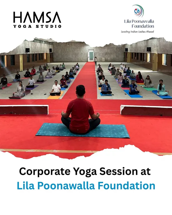 It was an honor to lead a corporate yoga session for the bright young scholars at the Lila Poonawalla Foundation. My aim was to provide them with practical tools for stress management and hormonal balance.