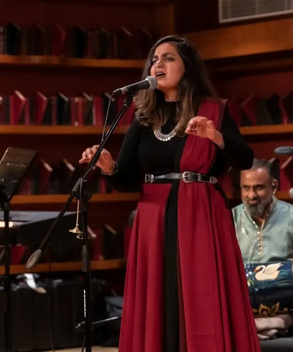Kicking off my 'Vari' album tour at Windmills, my favorite venue in my home city of Bengaluru. The intimate setting, surrounded by a library of books, creates a warm and special atmosphere for sharing my music.