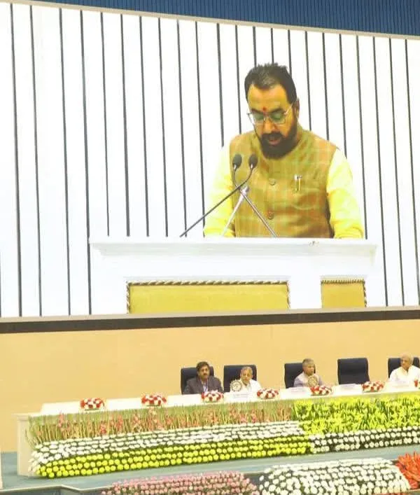 Speaking at the Yoga Mahotsav 2025 event at Vigyan Bhawan in New Delhi. It is a privilege to share my thoughts on yoga at such a prestigious national forum.